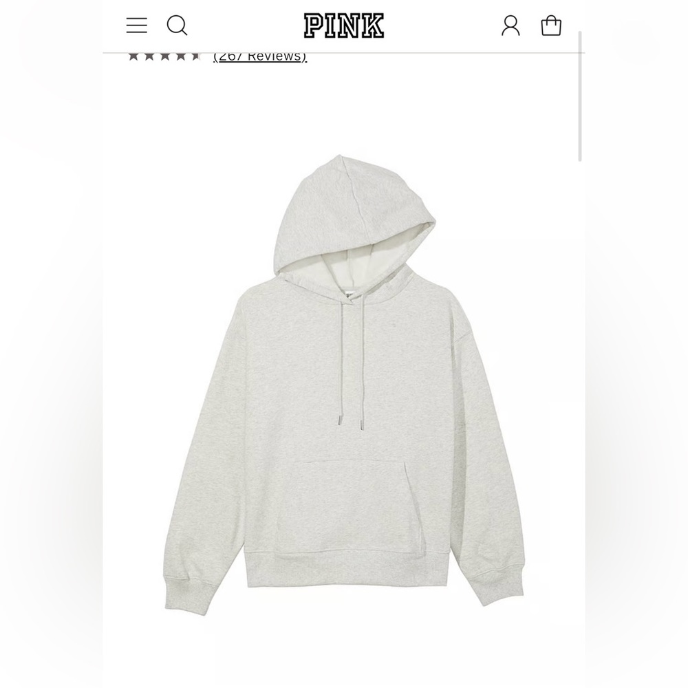 Victoria's Secret PINK Premium Fleece Oversized Hoodie